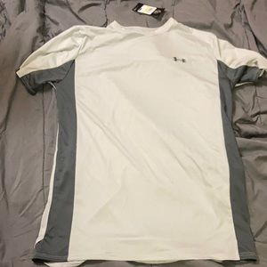2 tone grey under armour shirt